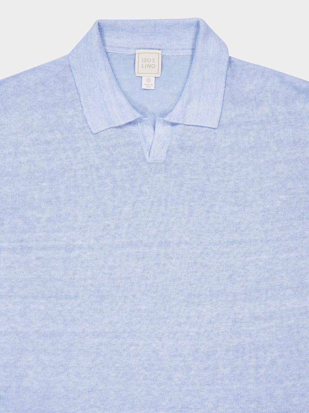 Azzurro Blue Short-Sleeve Knit Jumper - Image 3