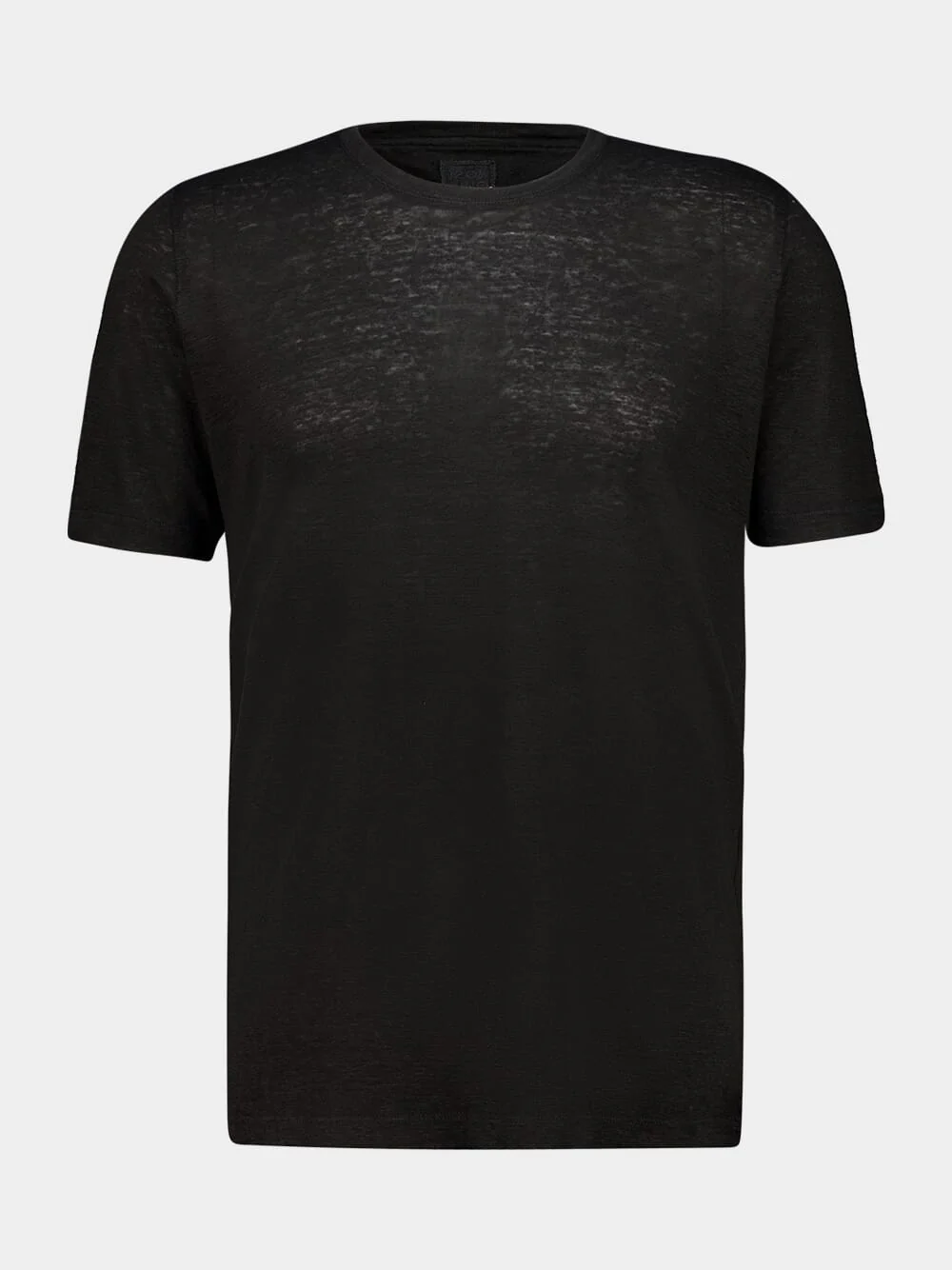 Black Linen T-Shirt