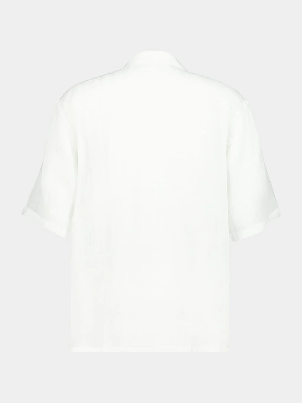 Butter Short-Sleeve Linen Shirt - Image 2