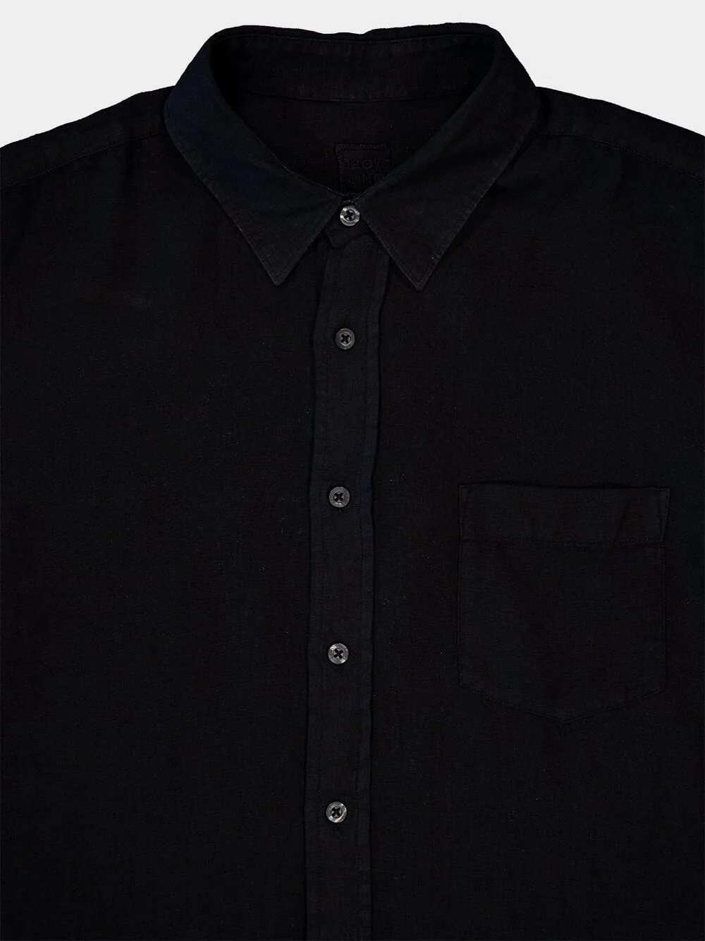 Black Linen Shirt - Image 3