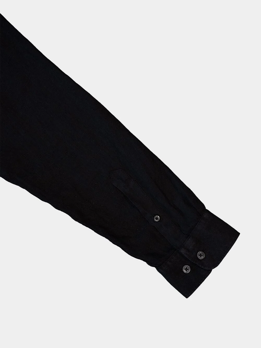 Black Linen Shirt - Image 4