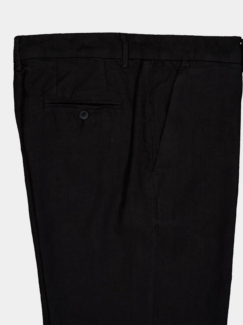 Black Linen Trousers - Image 3