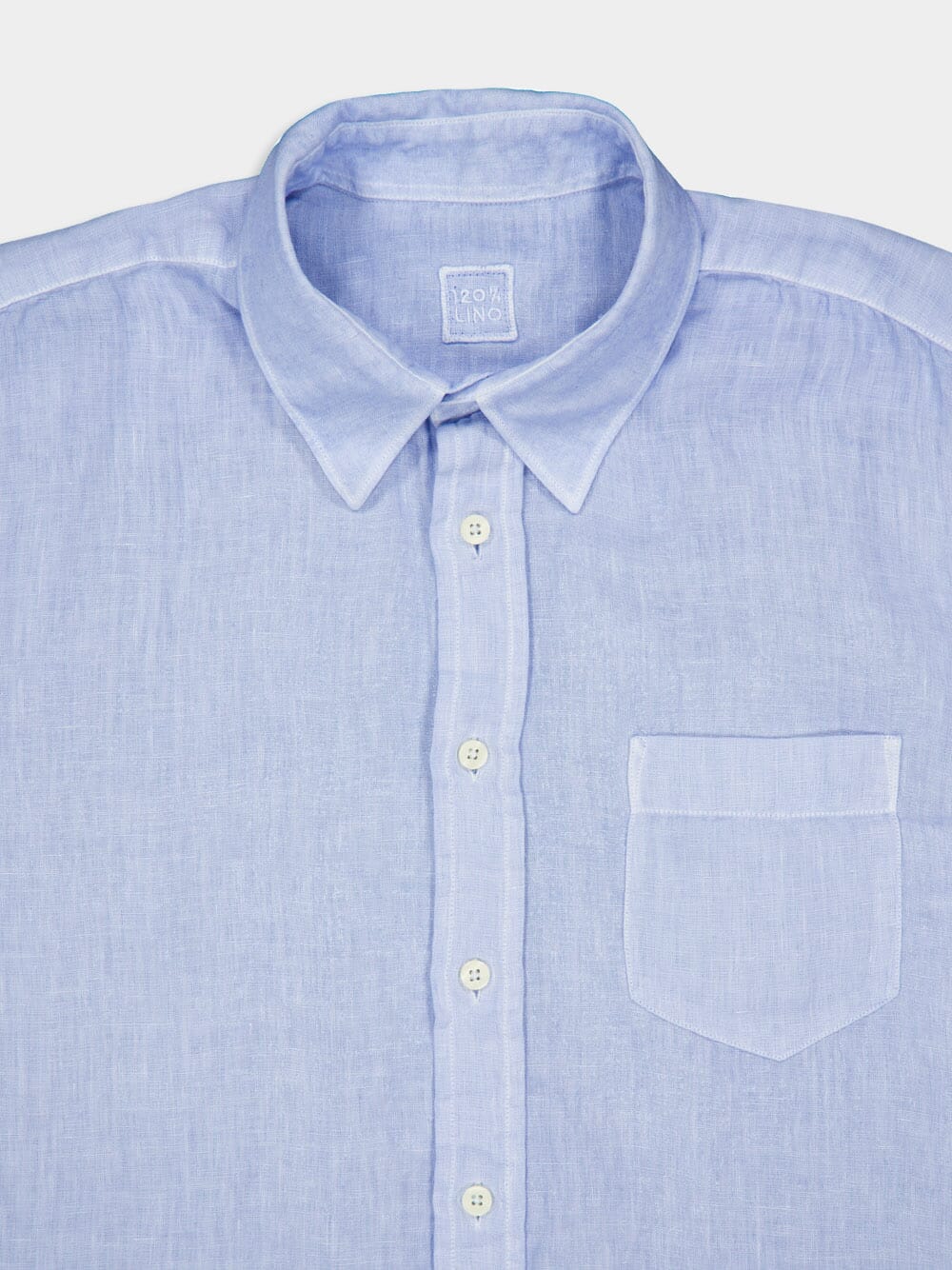 Regular Fit Mermaid Linen Shirt - Image 3