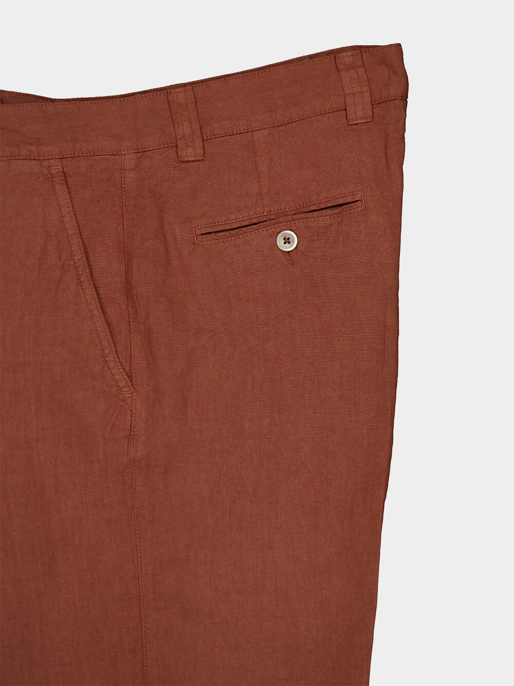 Rustic Terra Linen Shorts - Image 3