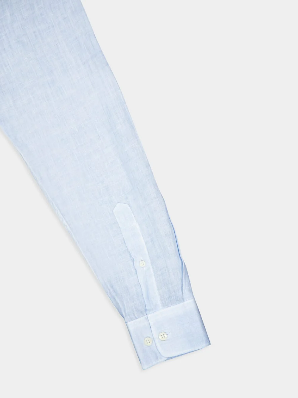 Sky Blue Linen Shirt - Image 4
