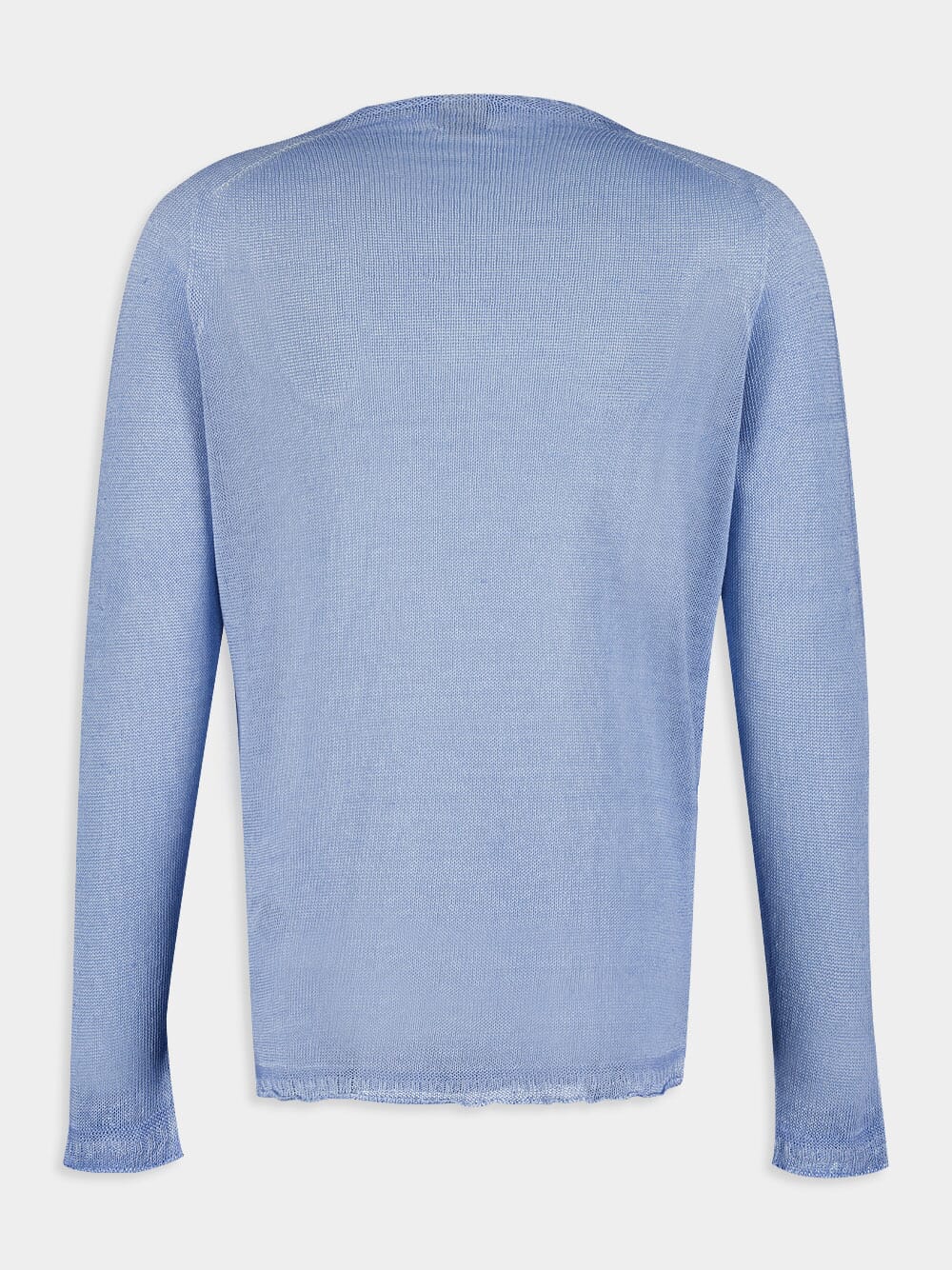 Sky Blue Linen Sweater - Image 2