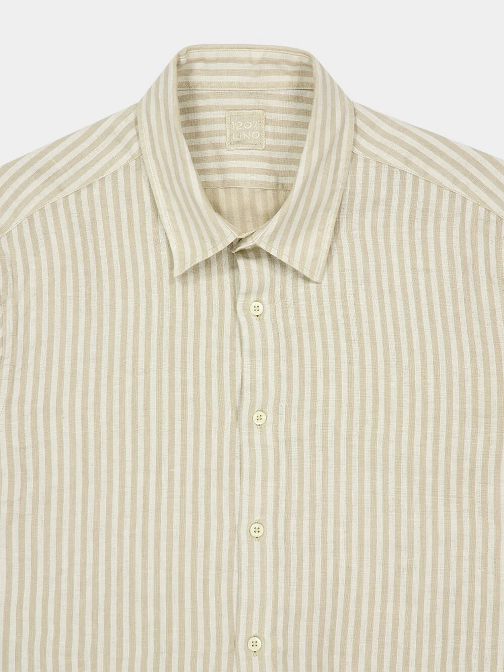 Corda Short-Sleeve Regular Fit Linen Shirt - Image 3