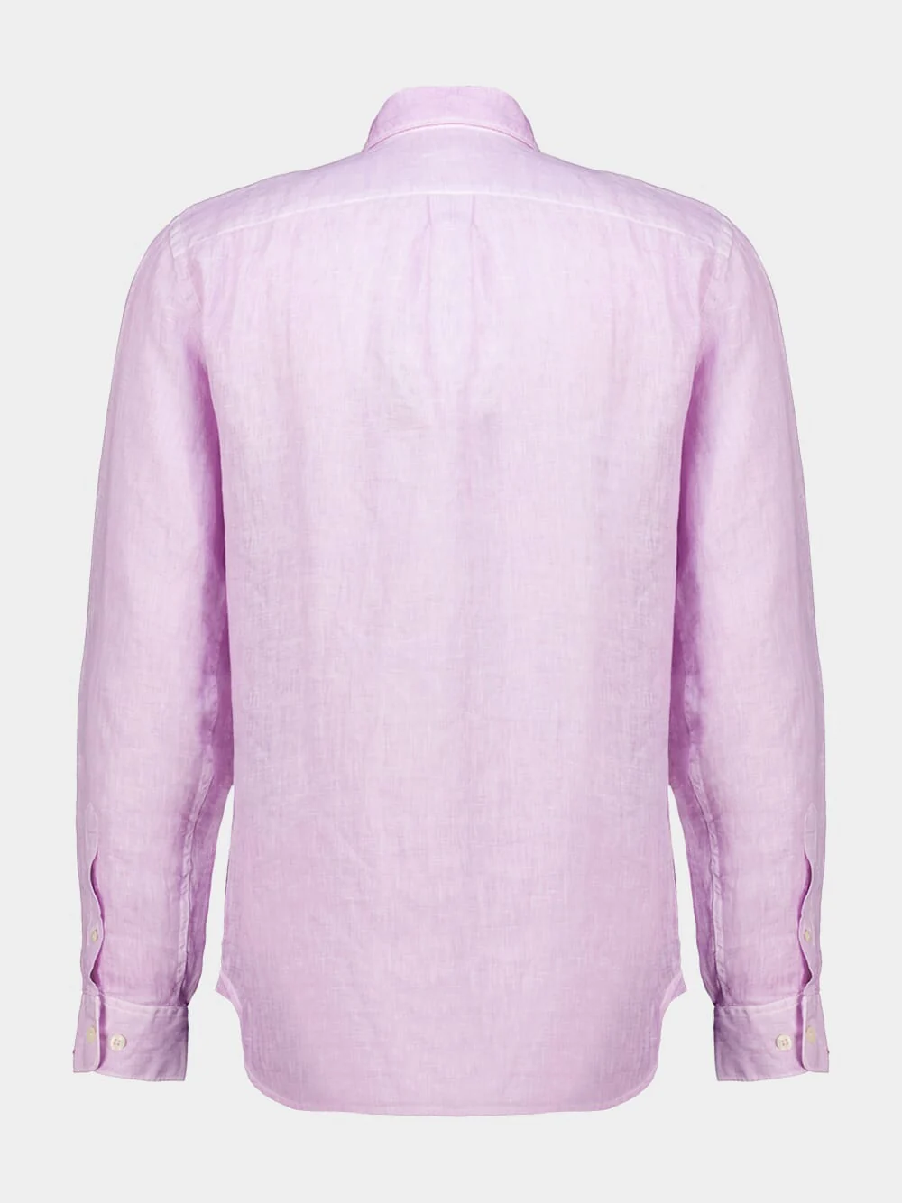 Lilac Soft Fade Linen Shirt - Image 2