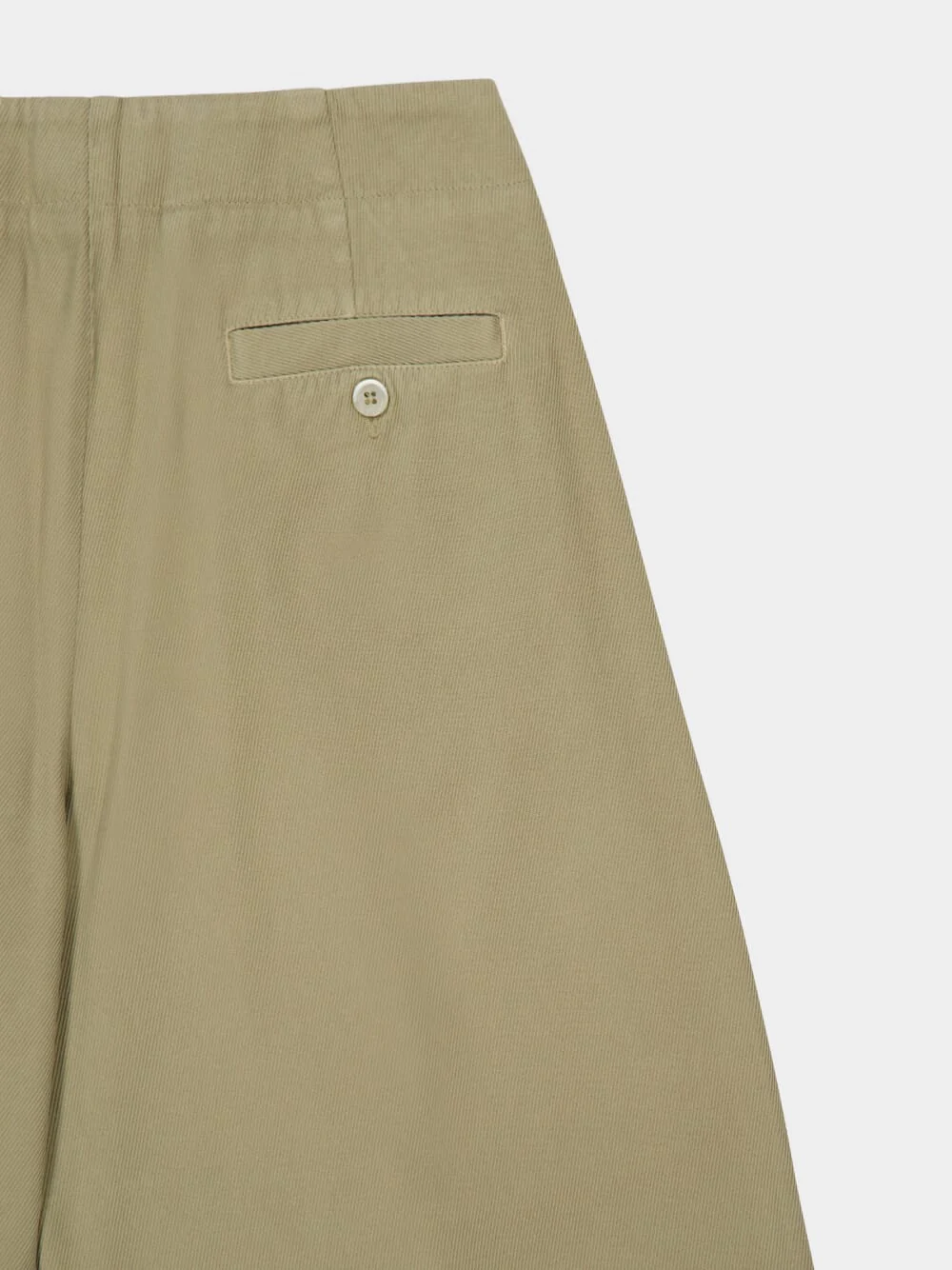 Mastice Green Cotton Blend Trousers - Image 4
