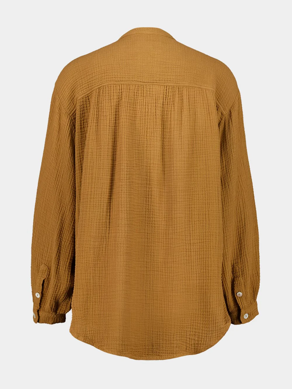 Mou Cotton Long-Sleeved Blouse - Image 2