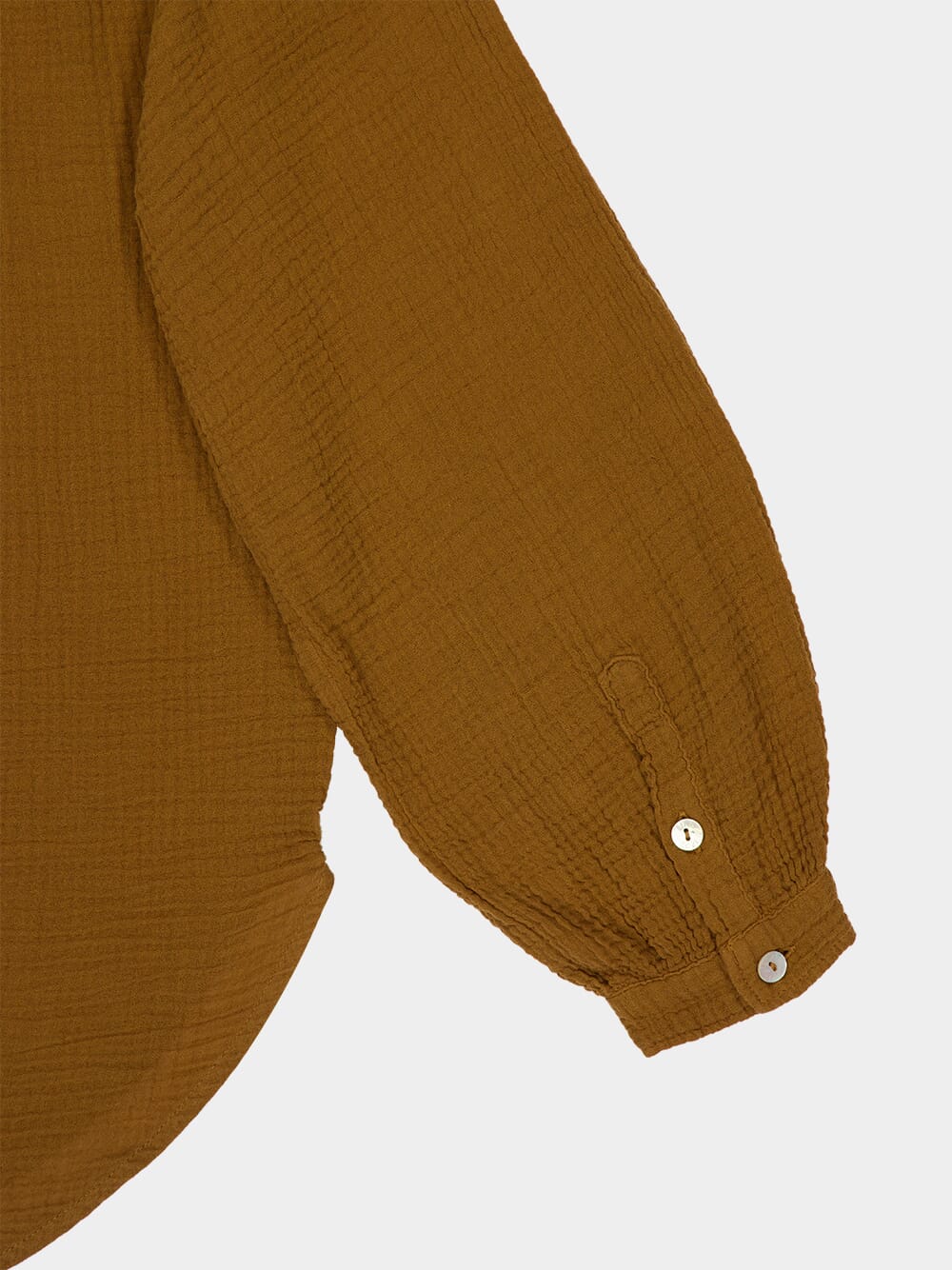 Mou Cotton Long-Sleeved Blouse - Image 4