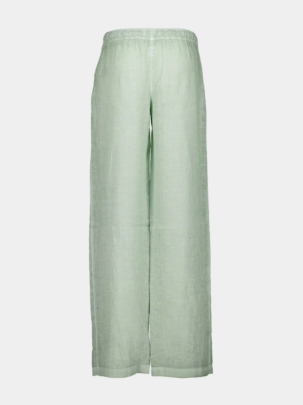 Pistachio Soft Fade Linen Drawstring Pants - Image 2