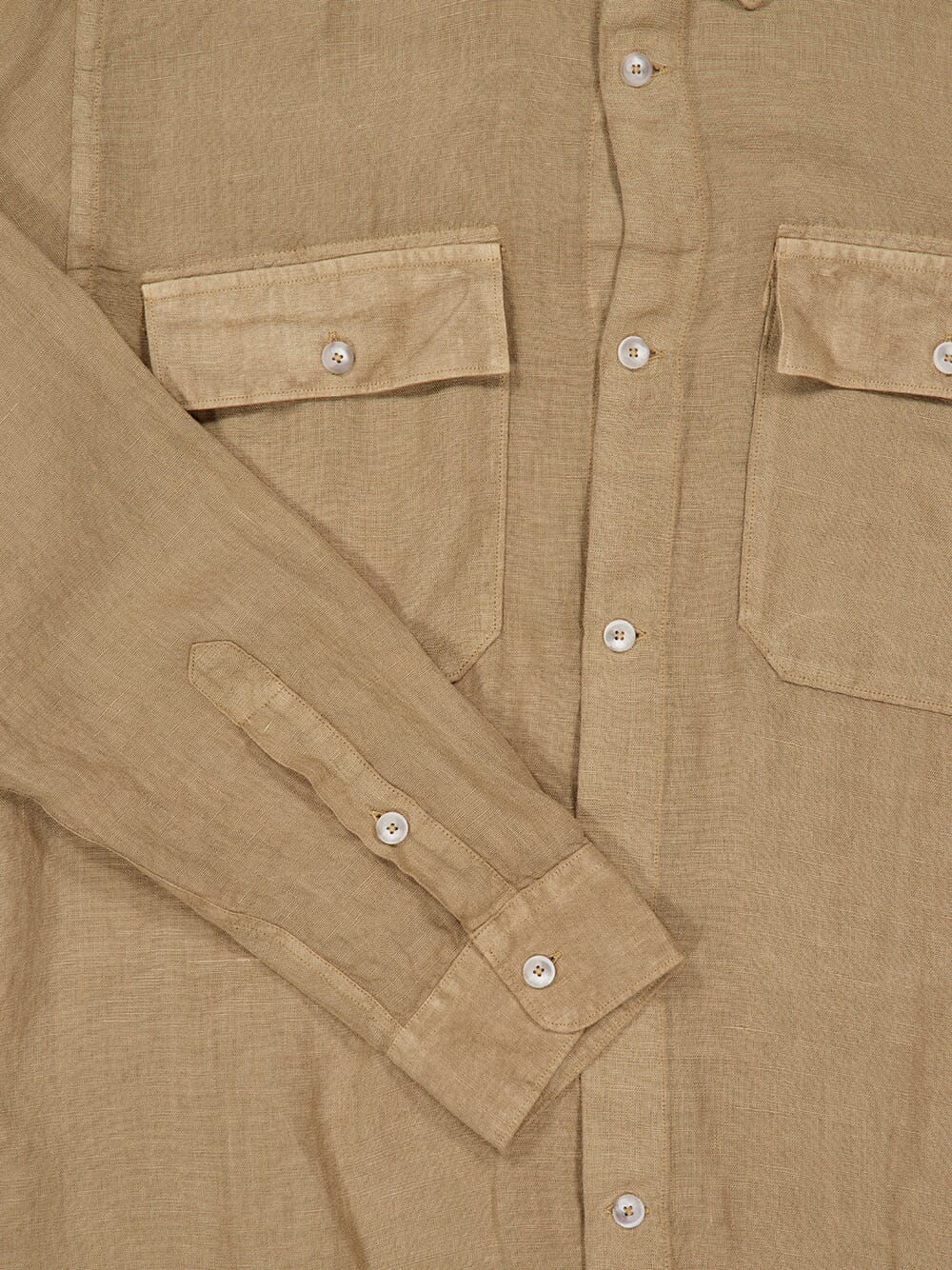 Savana Long-Sleeve Linen Shirt - Image 4