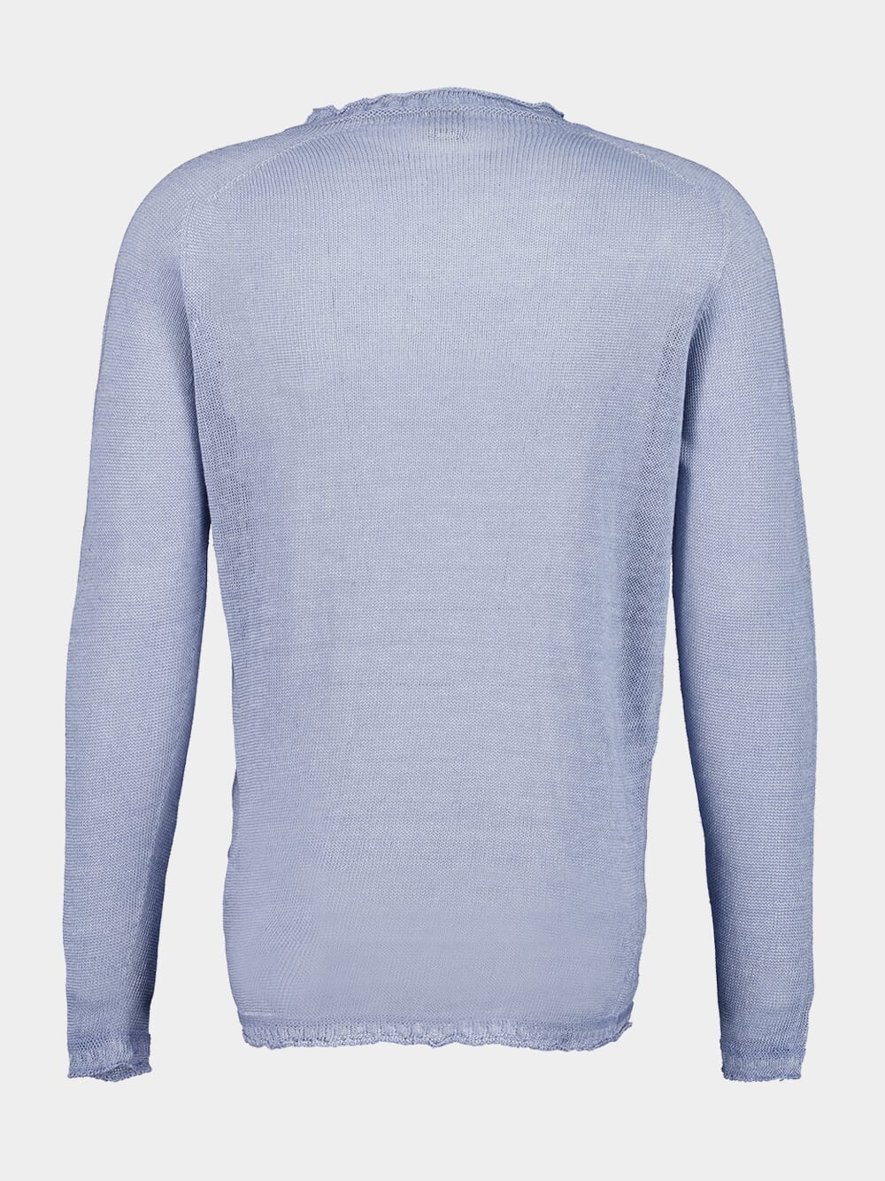 Sea Soft Fade Linen Long Sleeve Sweater - Image 2