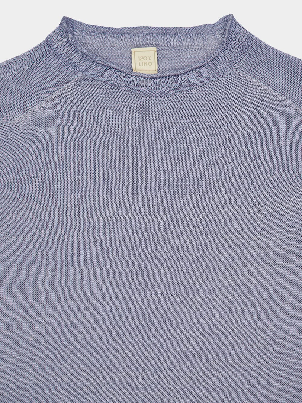 Sea Soft Fade Linen Long Sleeve Sweater - Image 3