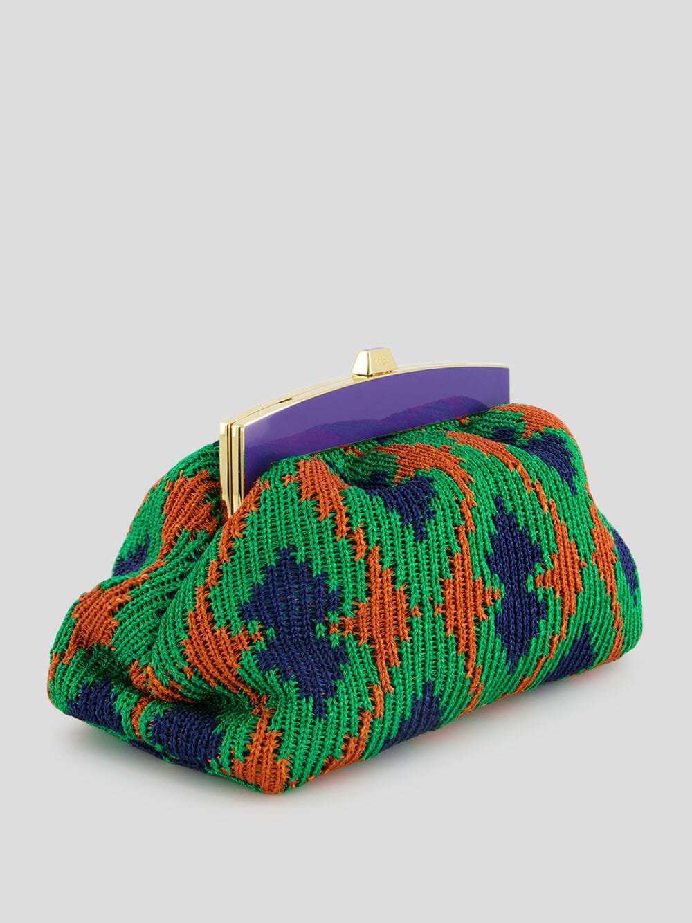 The Blue Velvet Spade Series Clutch - Image 3
