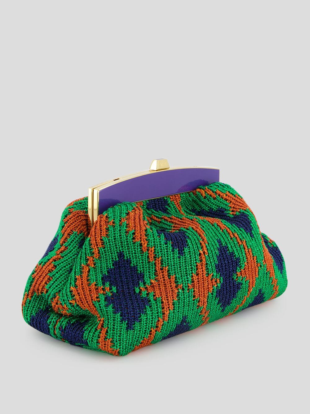 The Blue Velvet Spade Series Clutch - Image 5