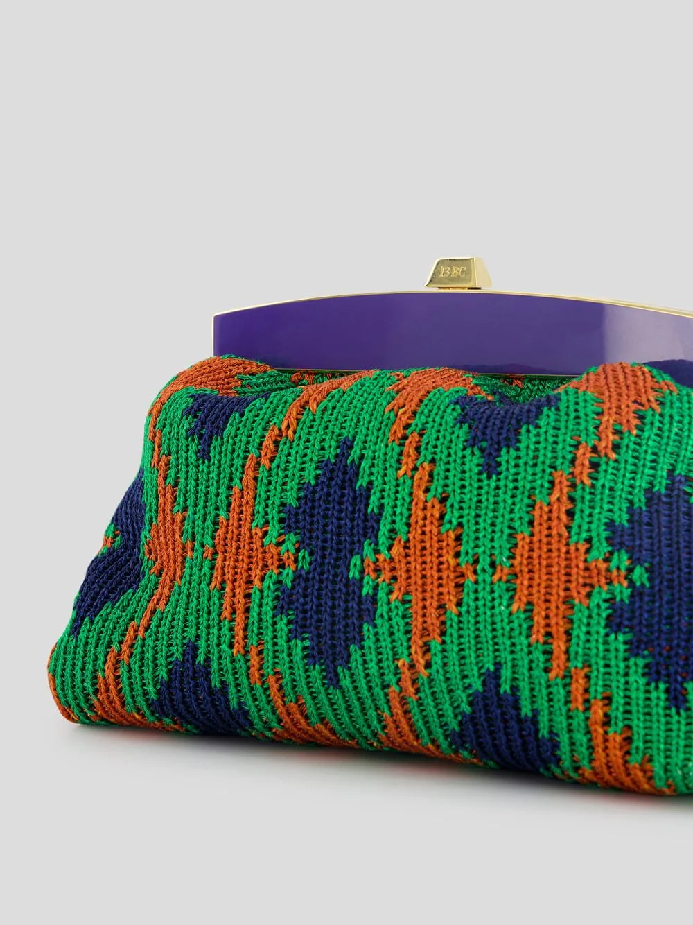 The Blue Velvet Spade Series Clutch - Image 7