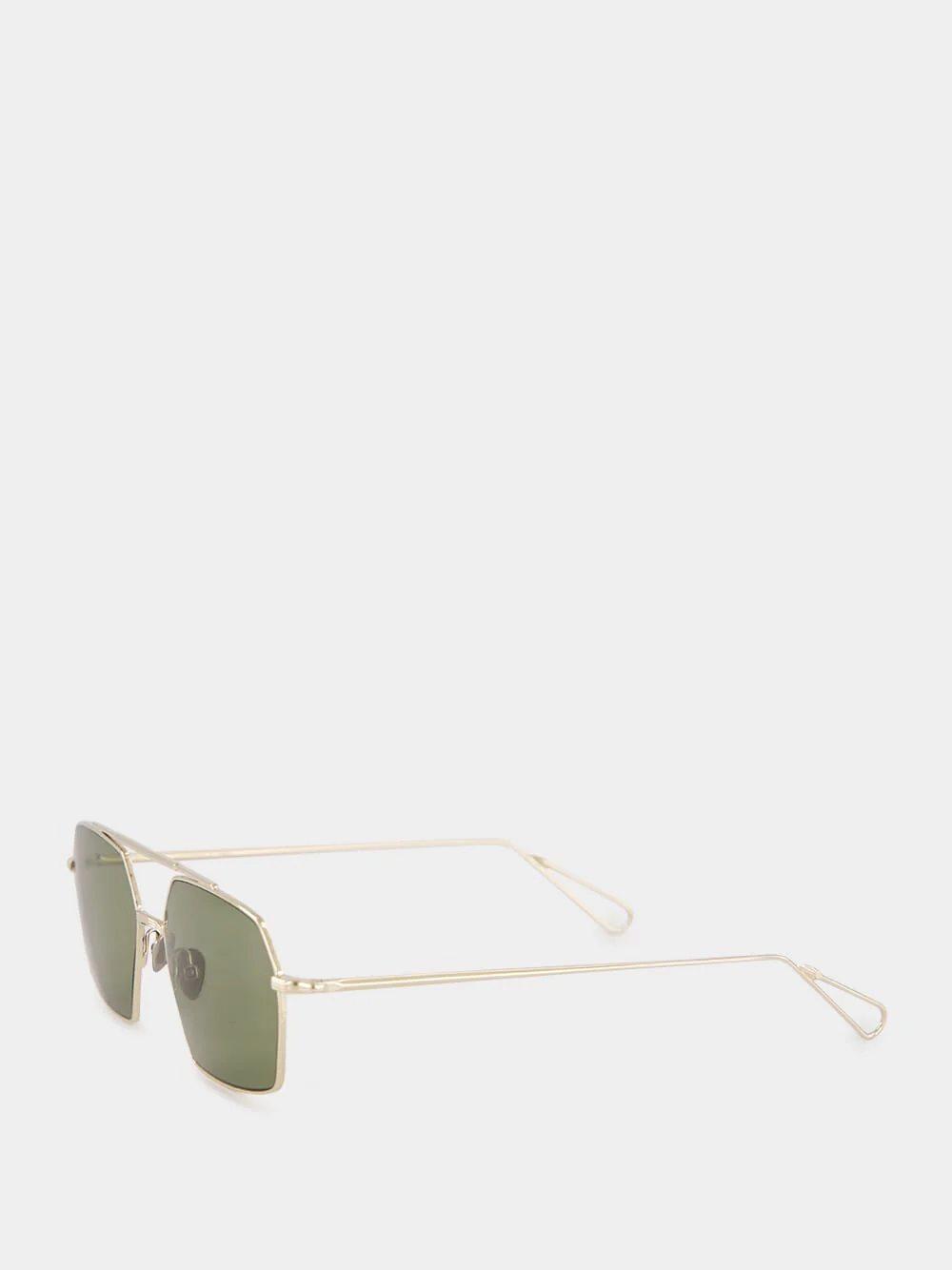 Khaki Green Haussmann Sunglasses - Image 3
