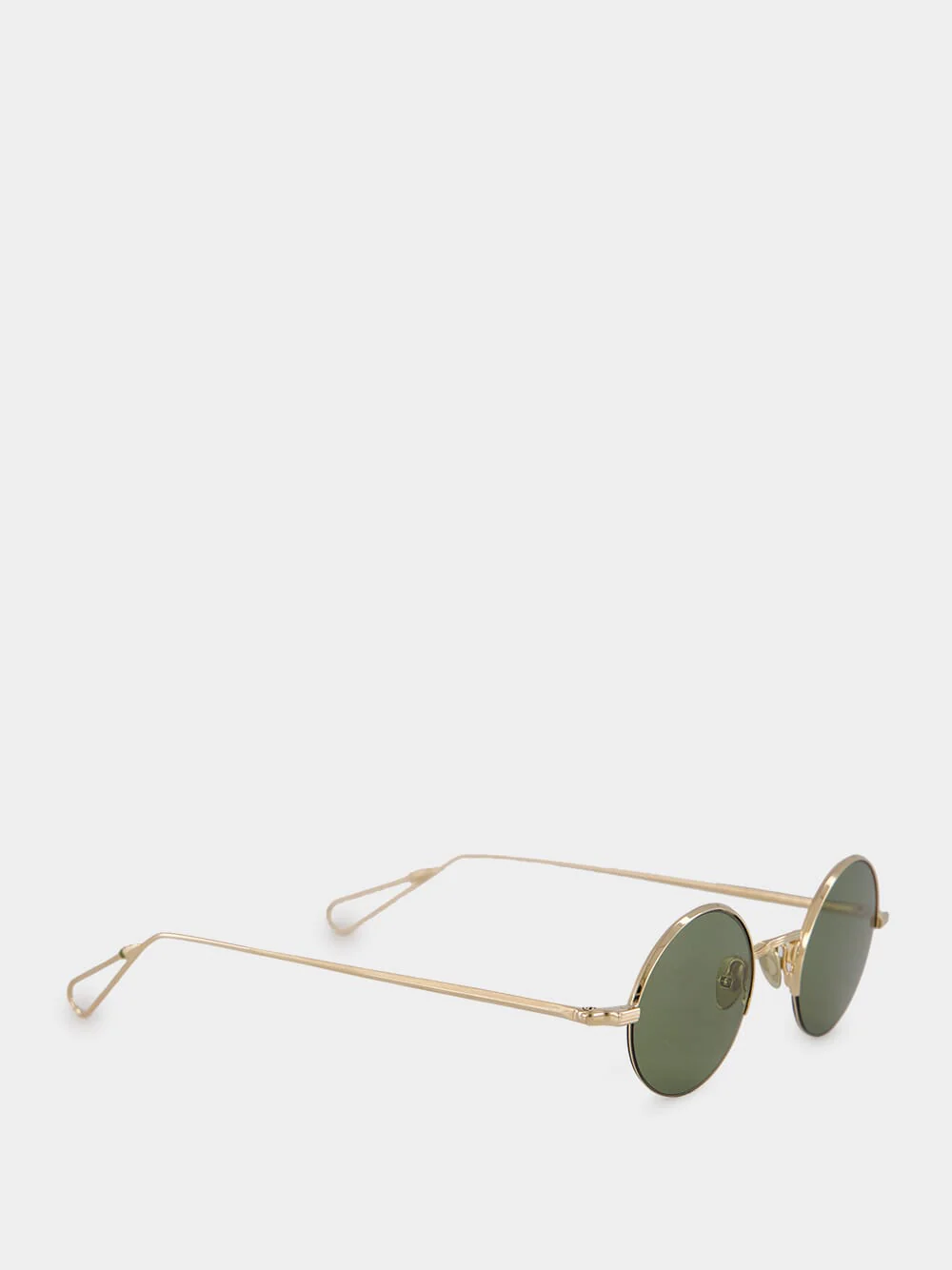 Khaki Lépine Round Sunglasses - Image 3