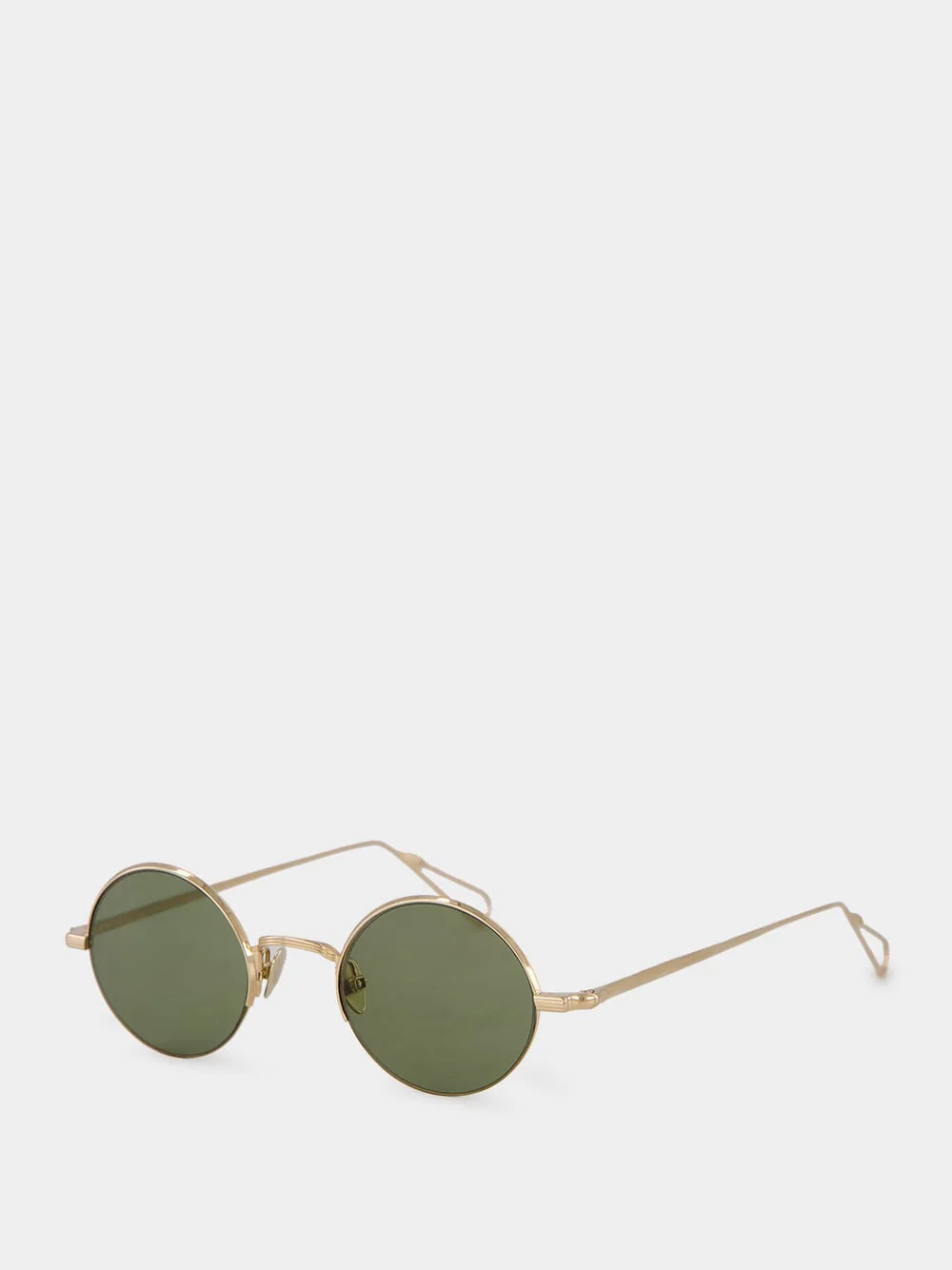 Khaki Lépine Round Sunglasses - Image 4