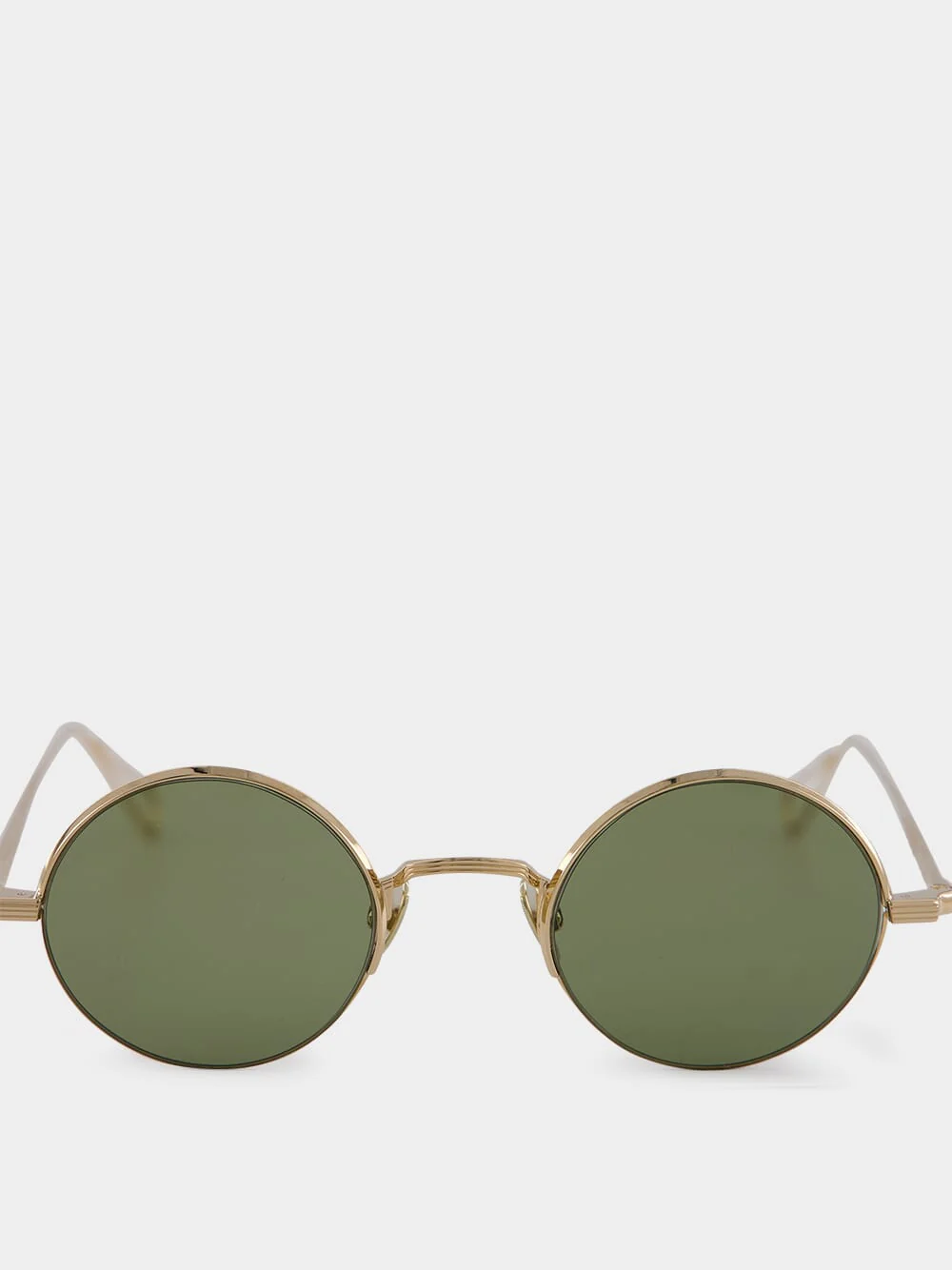 Khaki Lépine Round Sunglasses - Image 5