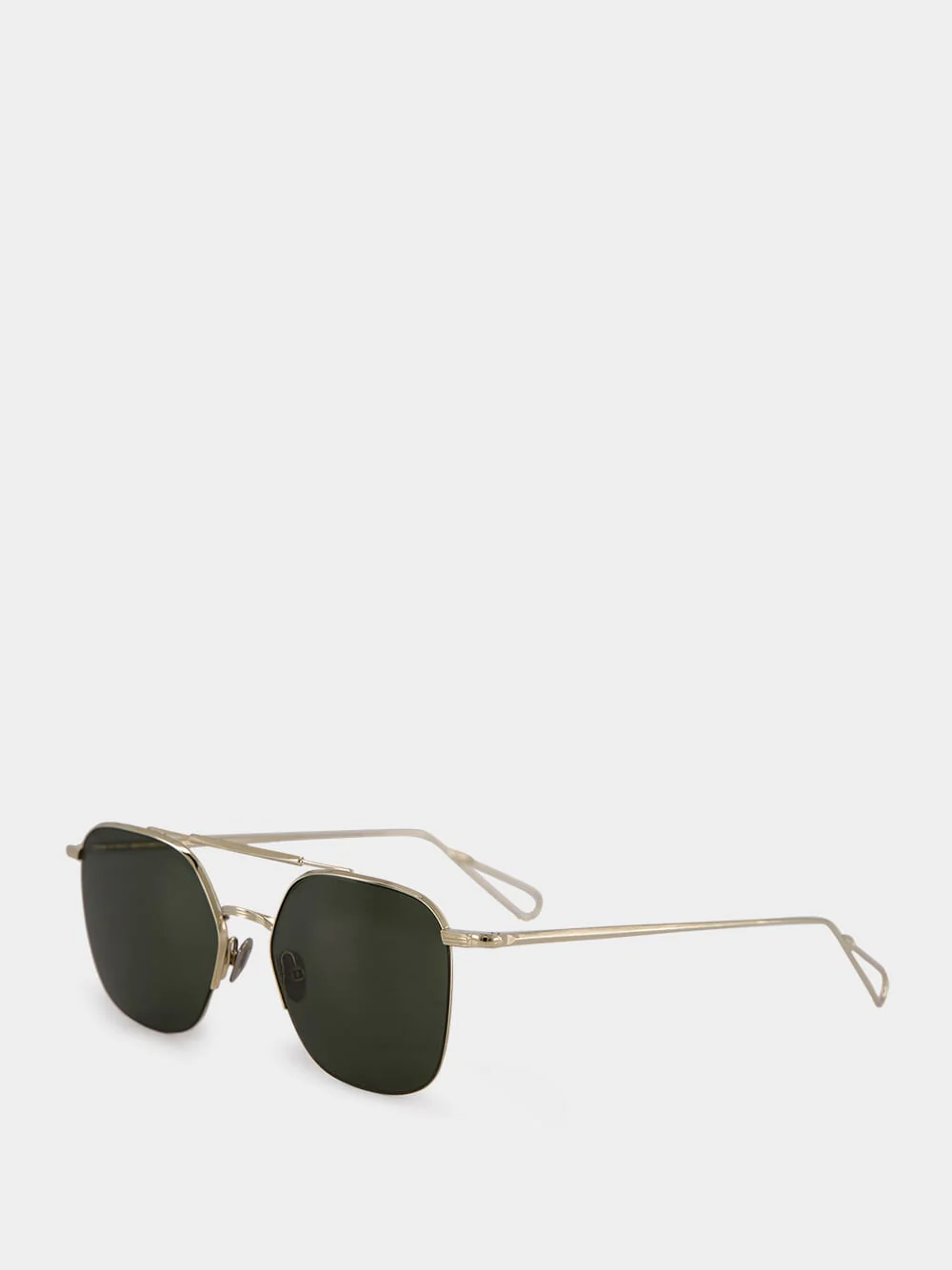 Louxor Green Aviator Sunglasses - Image 3