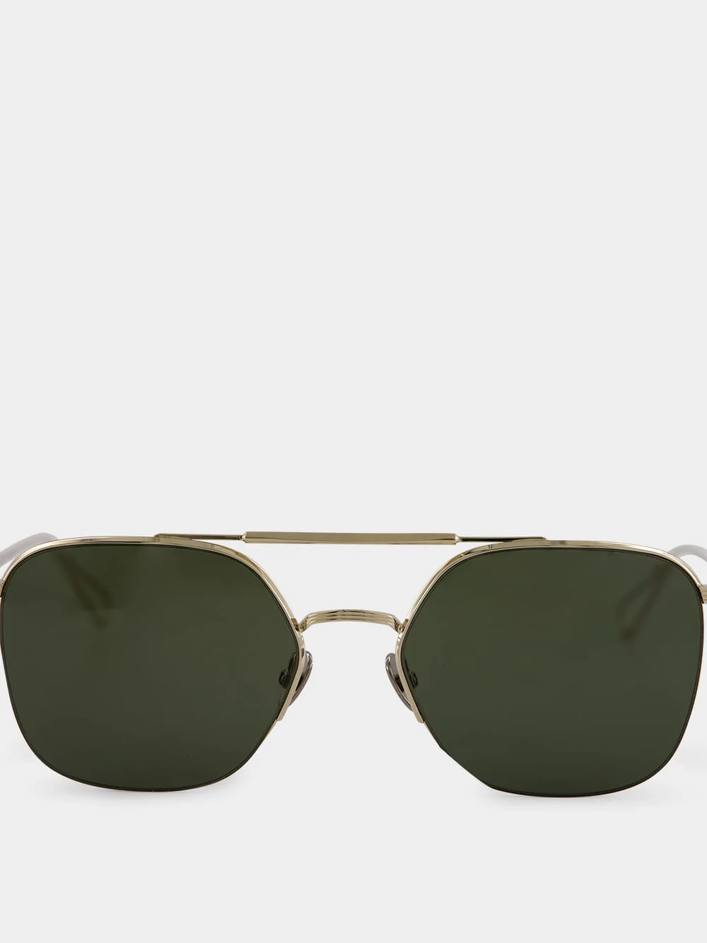 Louxor Green Aviator Sunglasses - Image 4