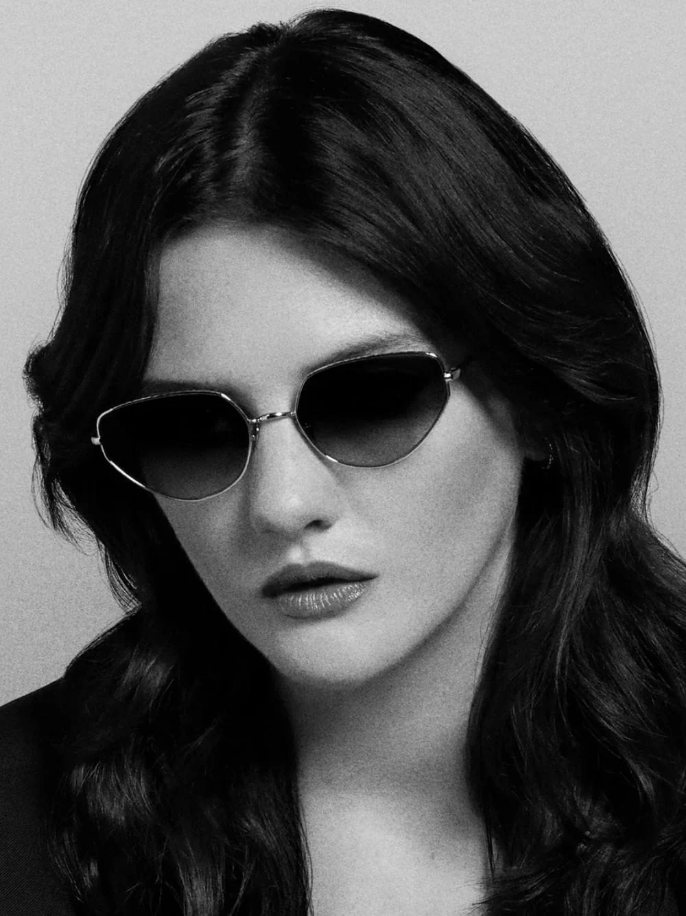 Champagne Blue Gradient Harpe Sunglasses - Image 2