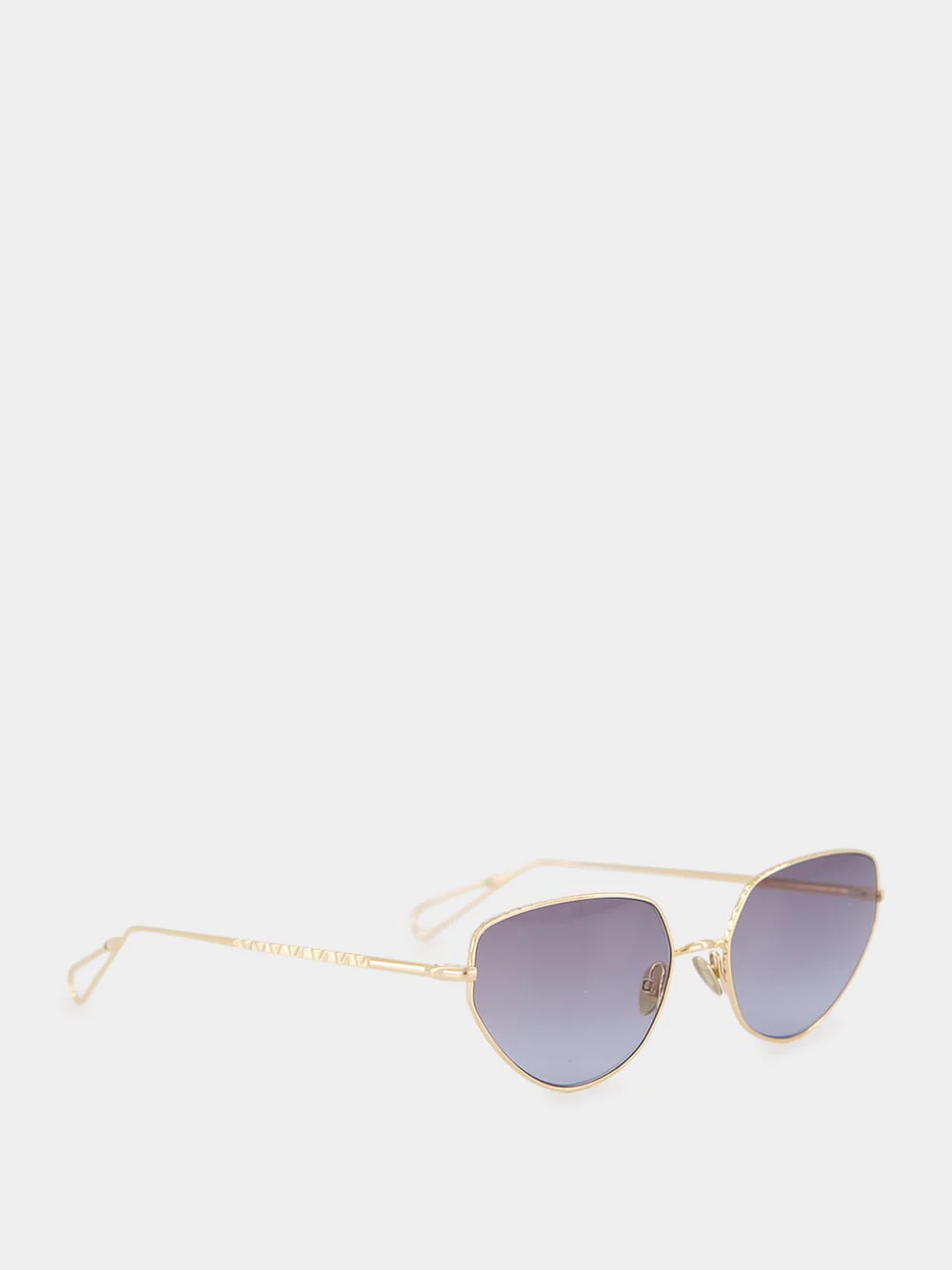Champagne Blue Gradient Harpe Sunglasses - Image 3