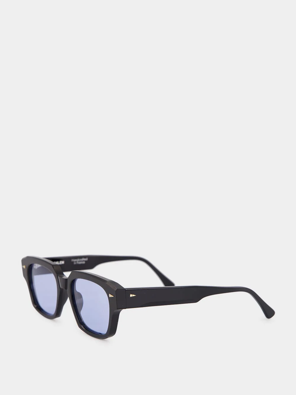 Rivoli Black and Sky Blue Sunglasses - Image 3