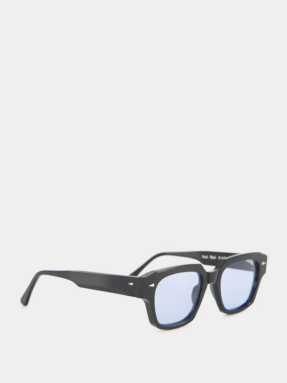 Rivoli Black and Sky Blue Sunglasses - Image 2