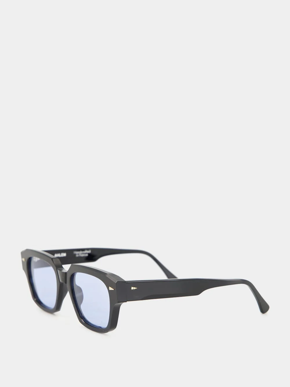 Rivoli Black and Sky Blue Sunglasses - Image 3