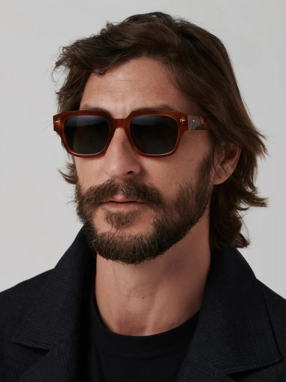 Rivoli Orange Turtle Sunglasses - Image 2