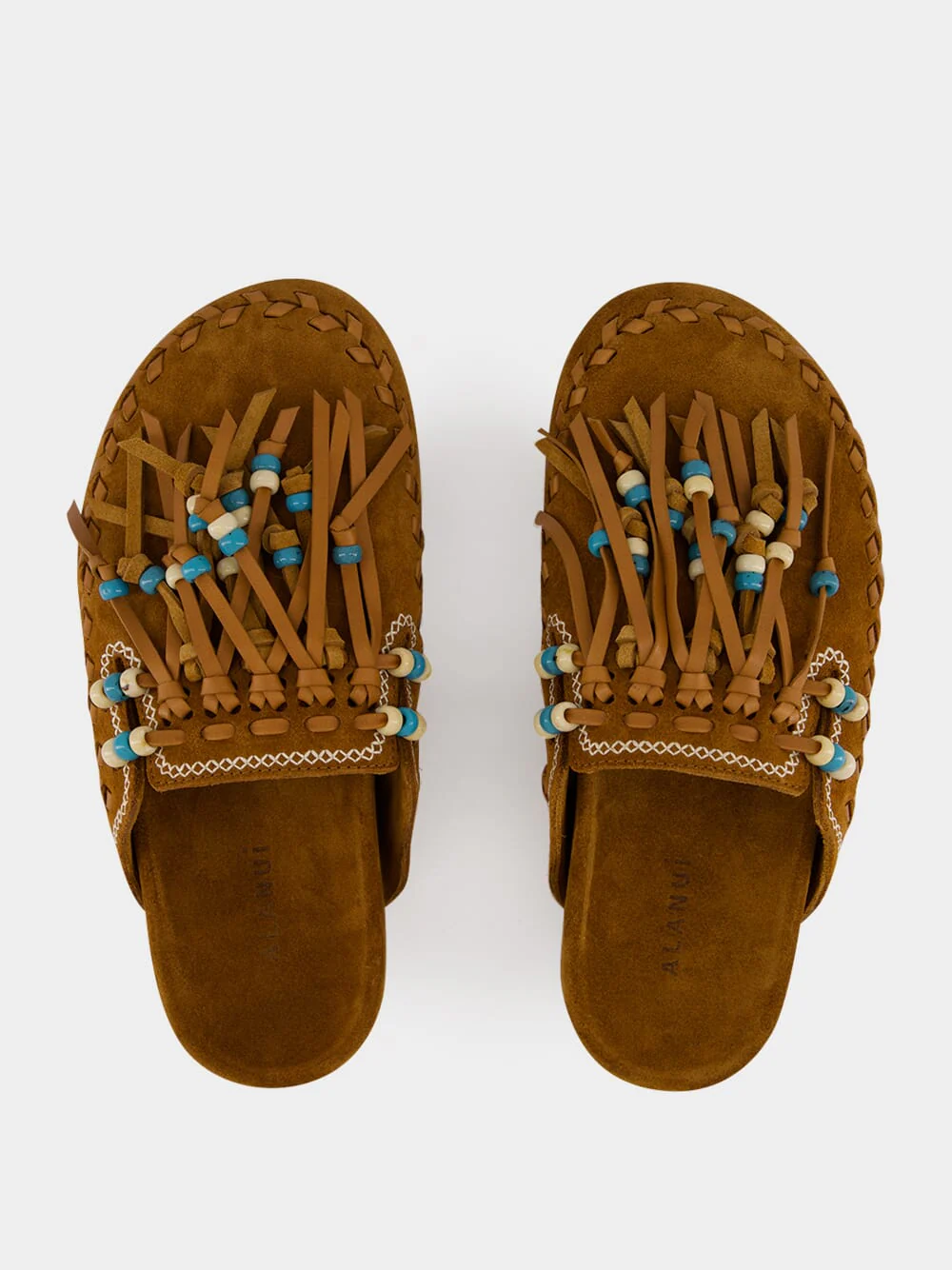 Tan Suede Journey Mules - Image 4