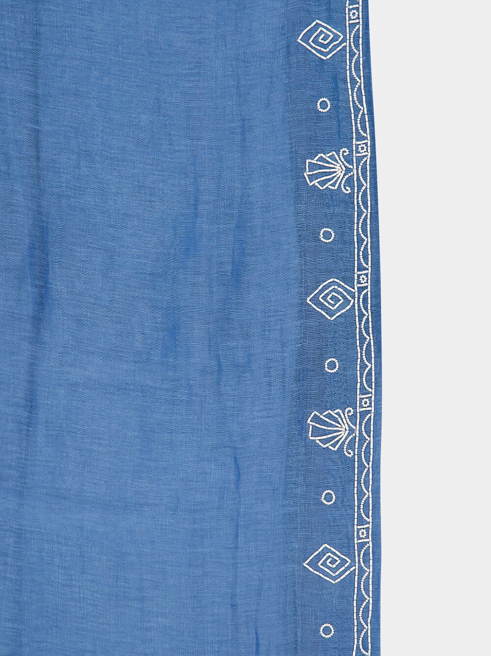 Blue Yasmeen Embellished Midi Dress - Image 6