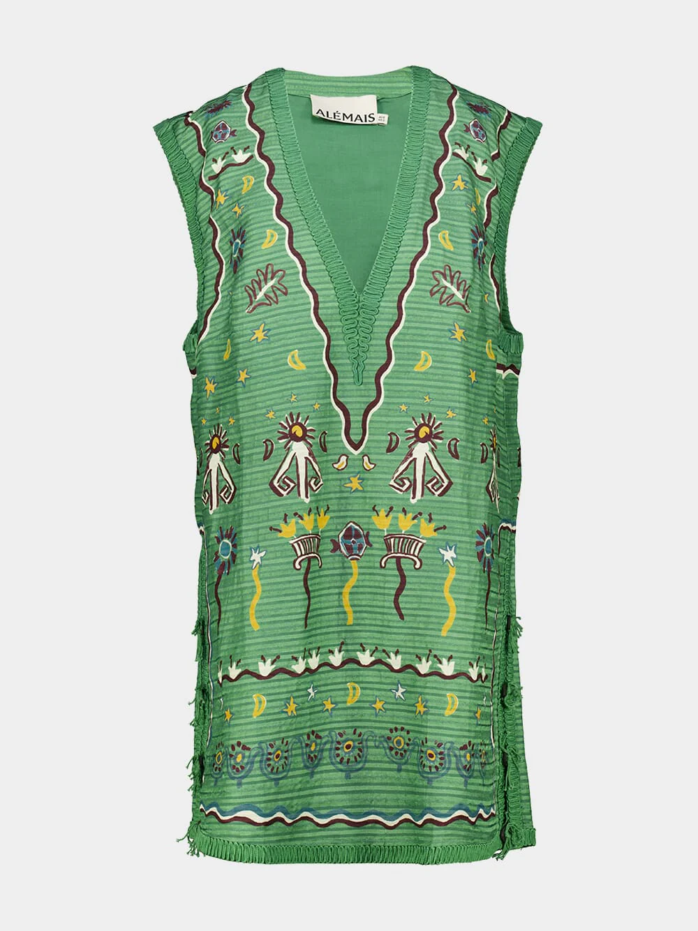 Green Sun Dancer Mini Dress - Image 2