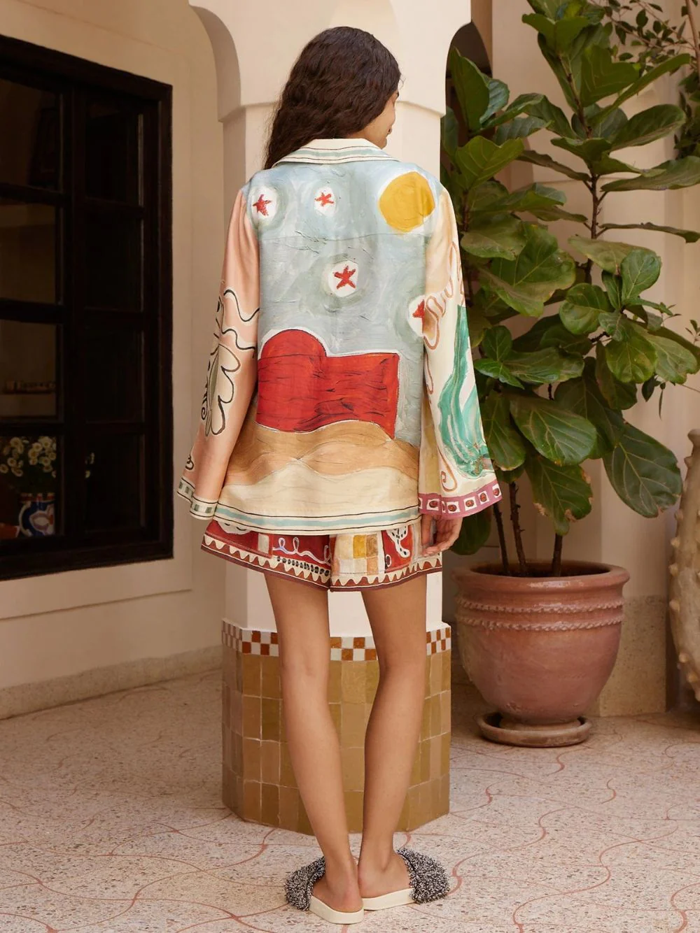 Michelle Silk Shirt - Image 4