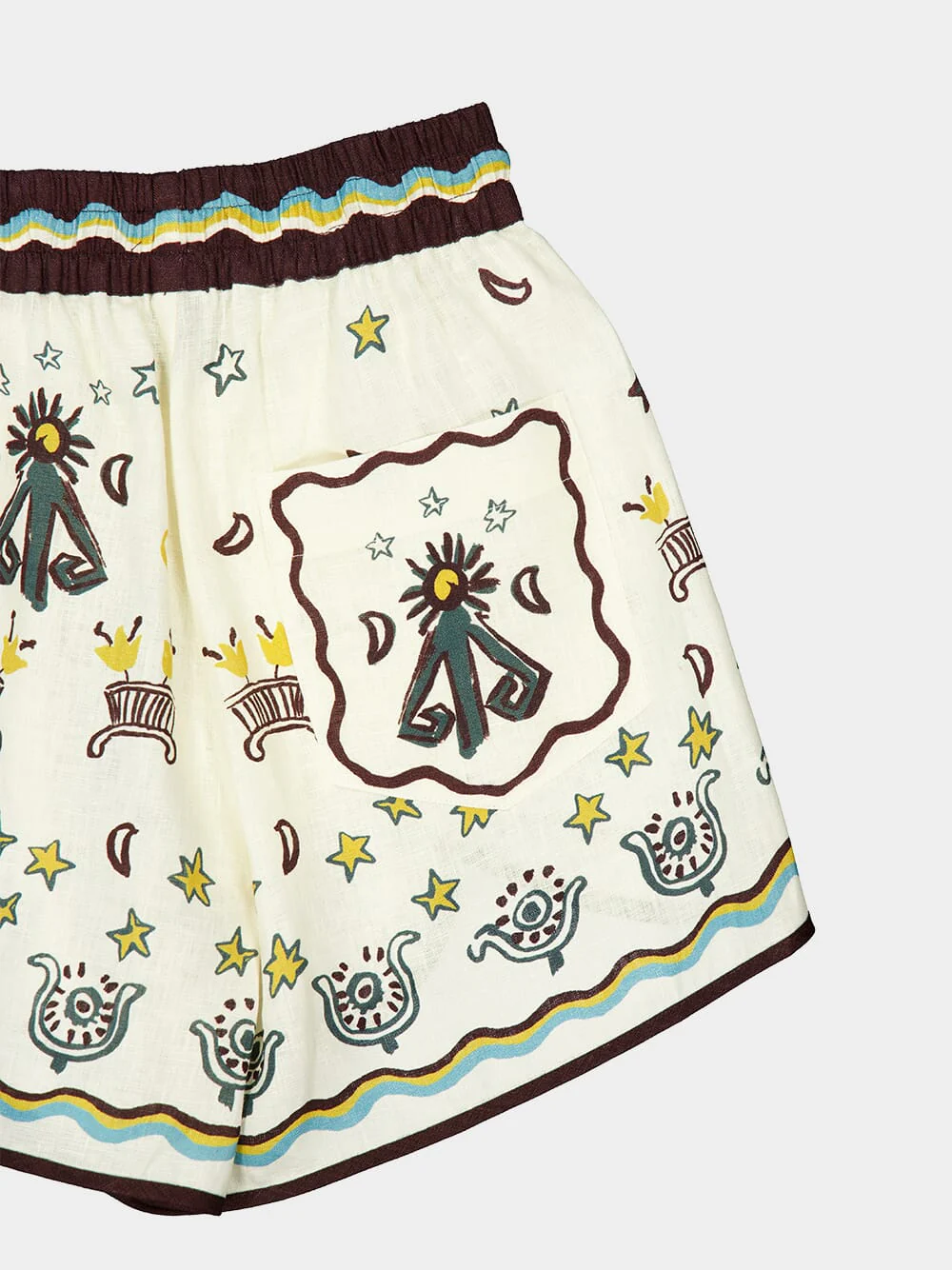 Sun Dancer Viscose Shorts - Image 3