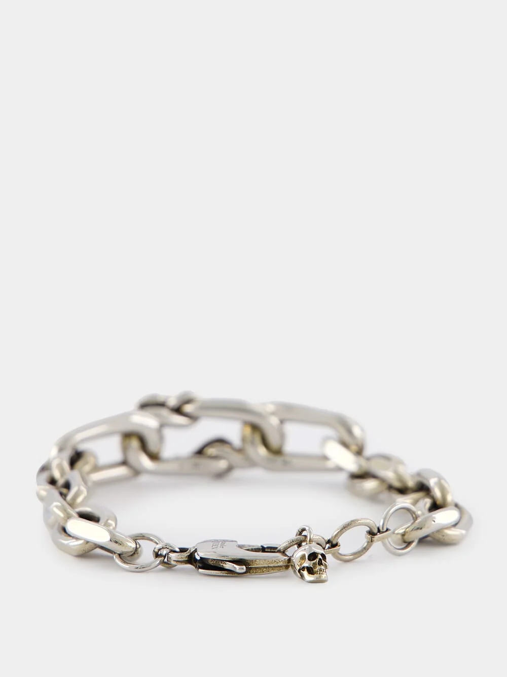 Antique Silver Chain Bracelet - Image 2