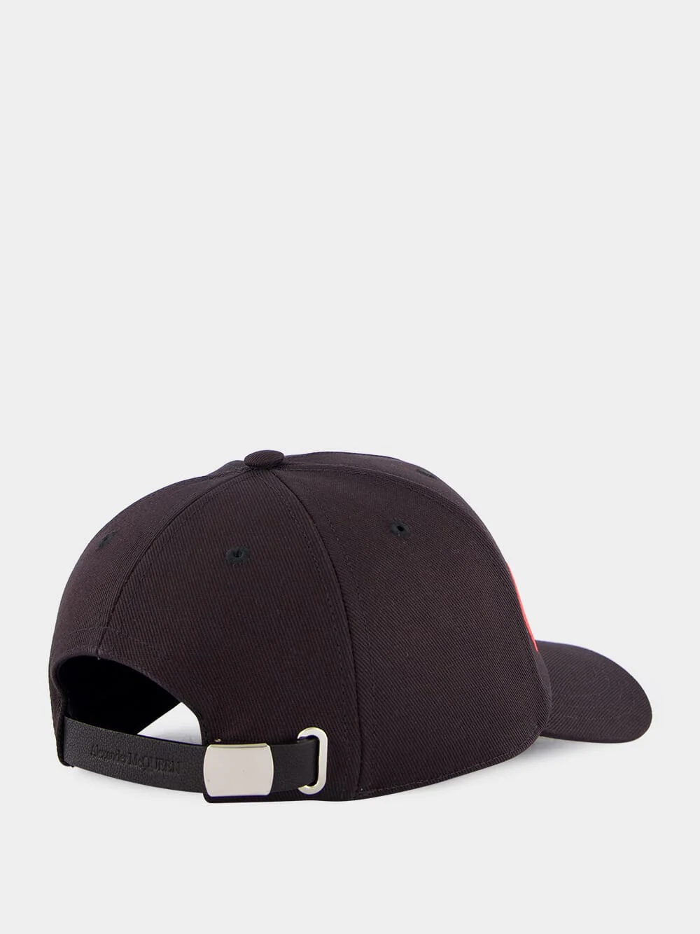Graffiti Logo Black Cotton Cap - Image 2