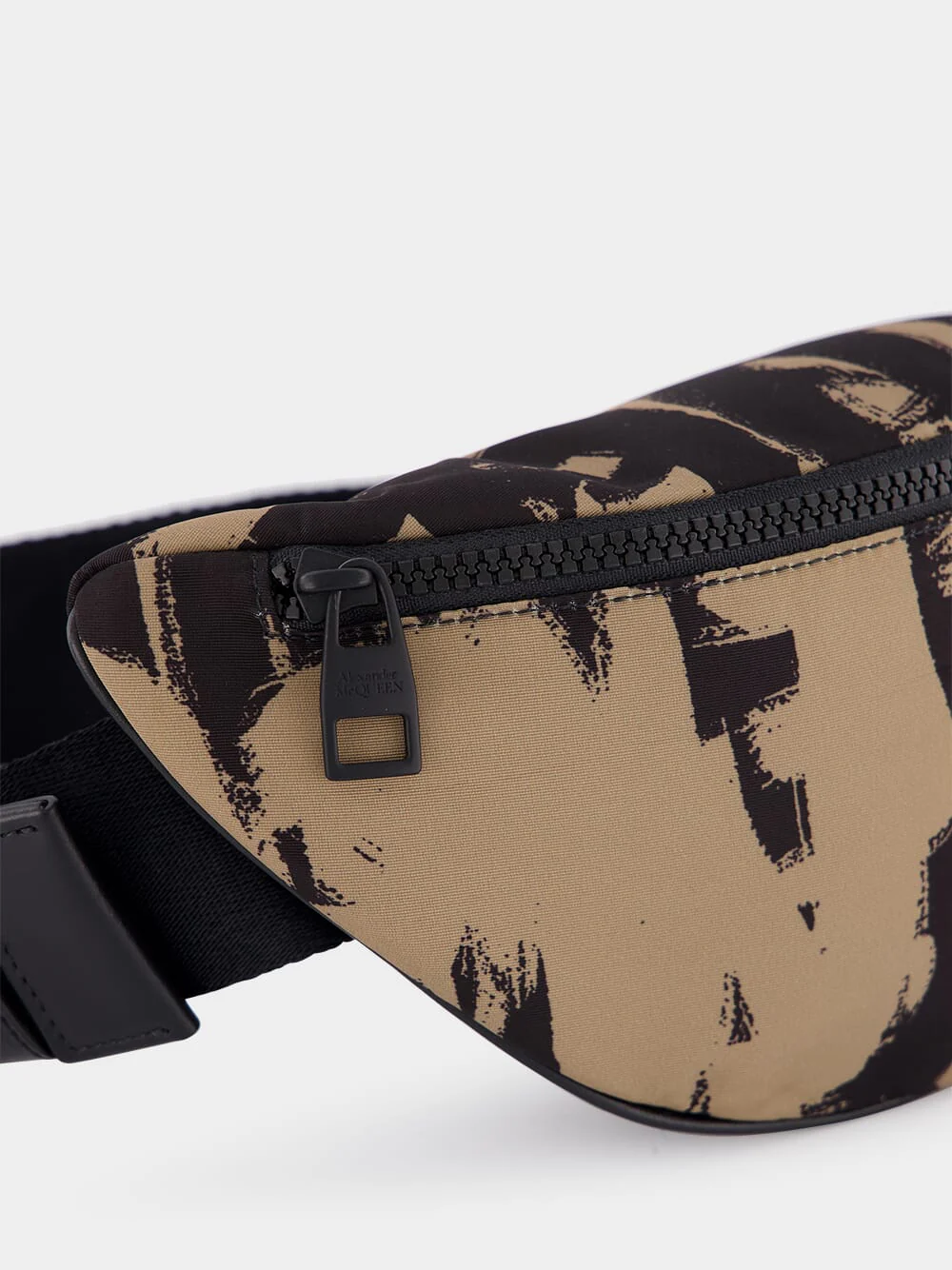 Beige Printed Belt Bag - Image 6