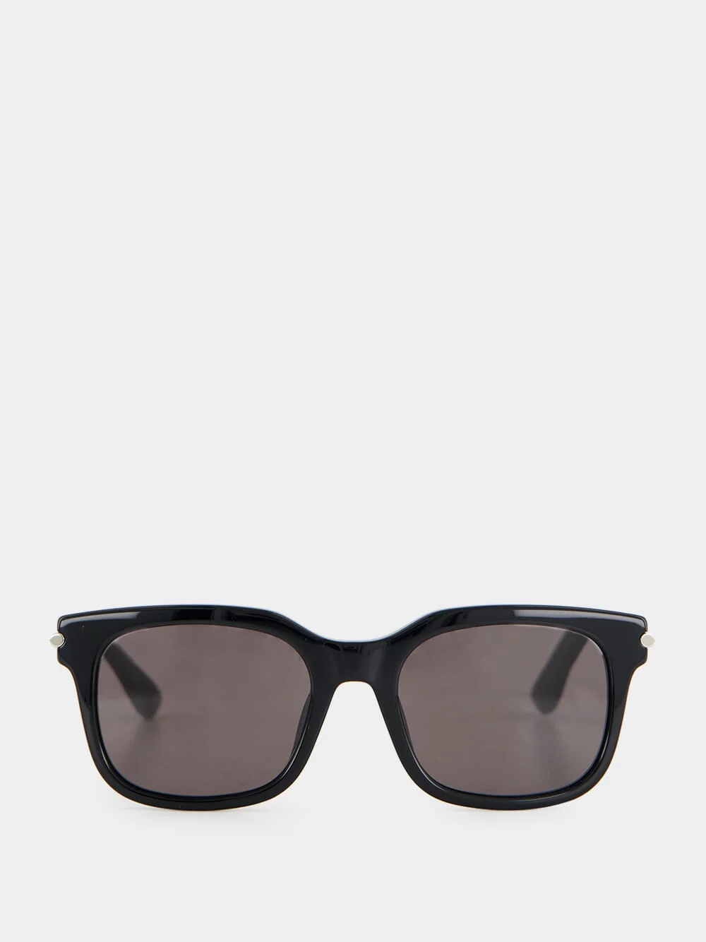 Black City T-Bar Rectangular Sunglasses