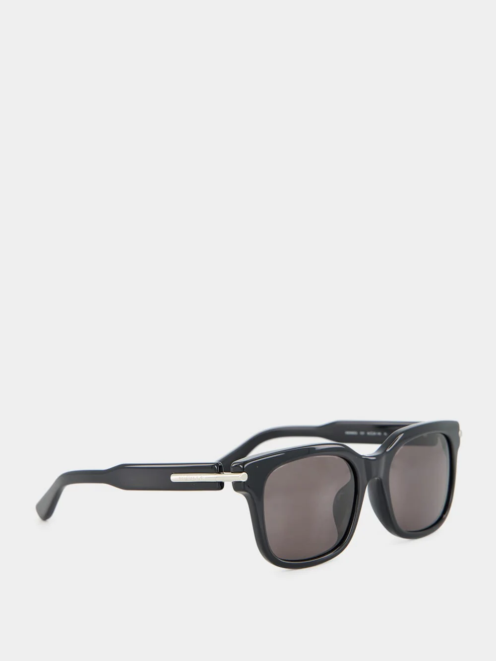 Black City T-Bar Rectangular Sunglasses - Image 2