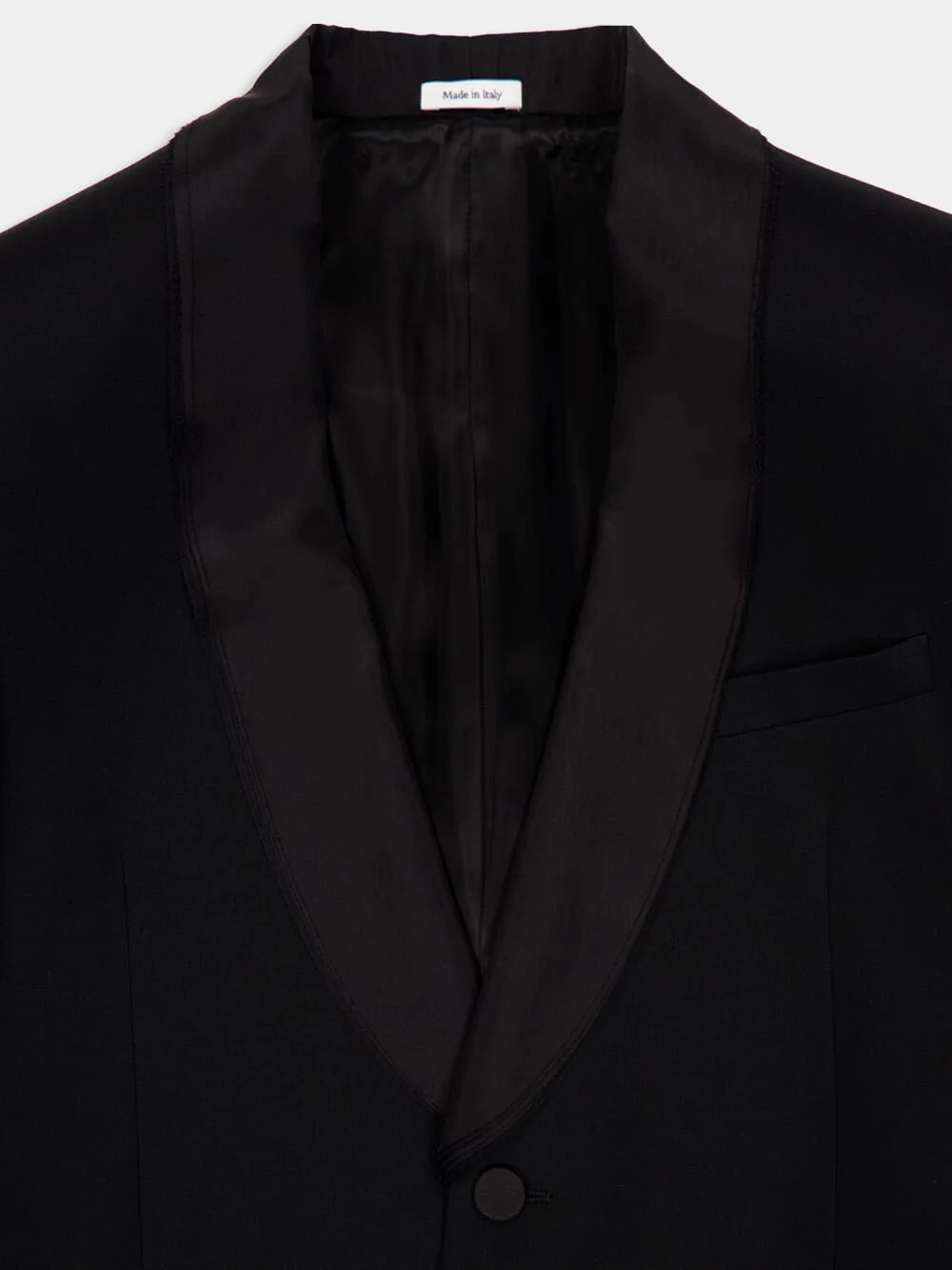 Black Single-Breasted Tailored Jacket - Image 3