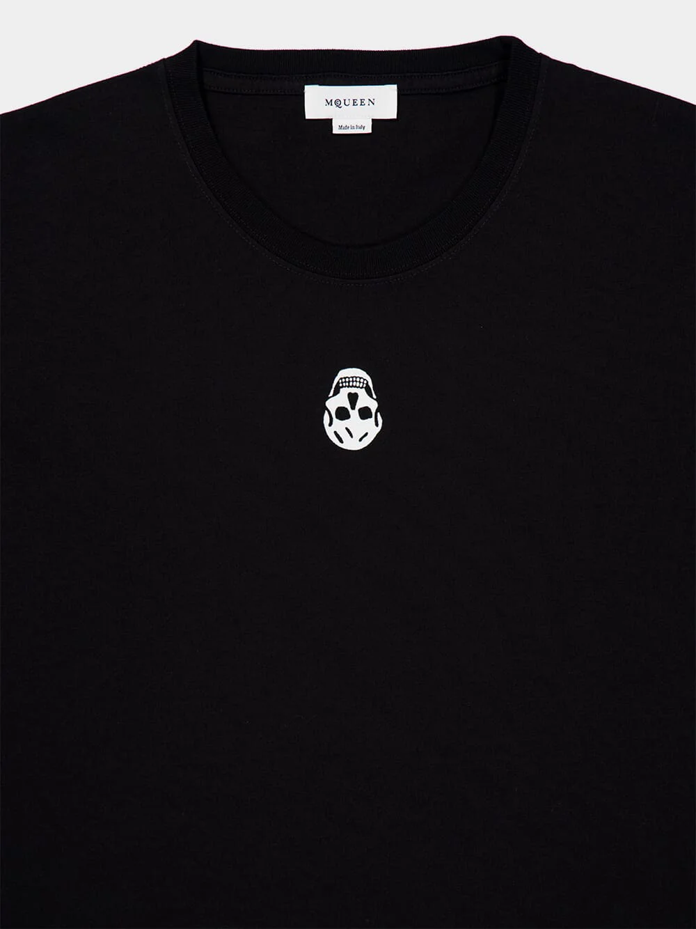 Black Skull Cotton T-Shirt - Image 3