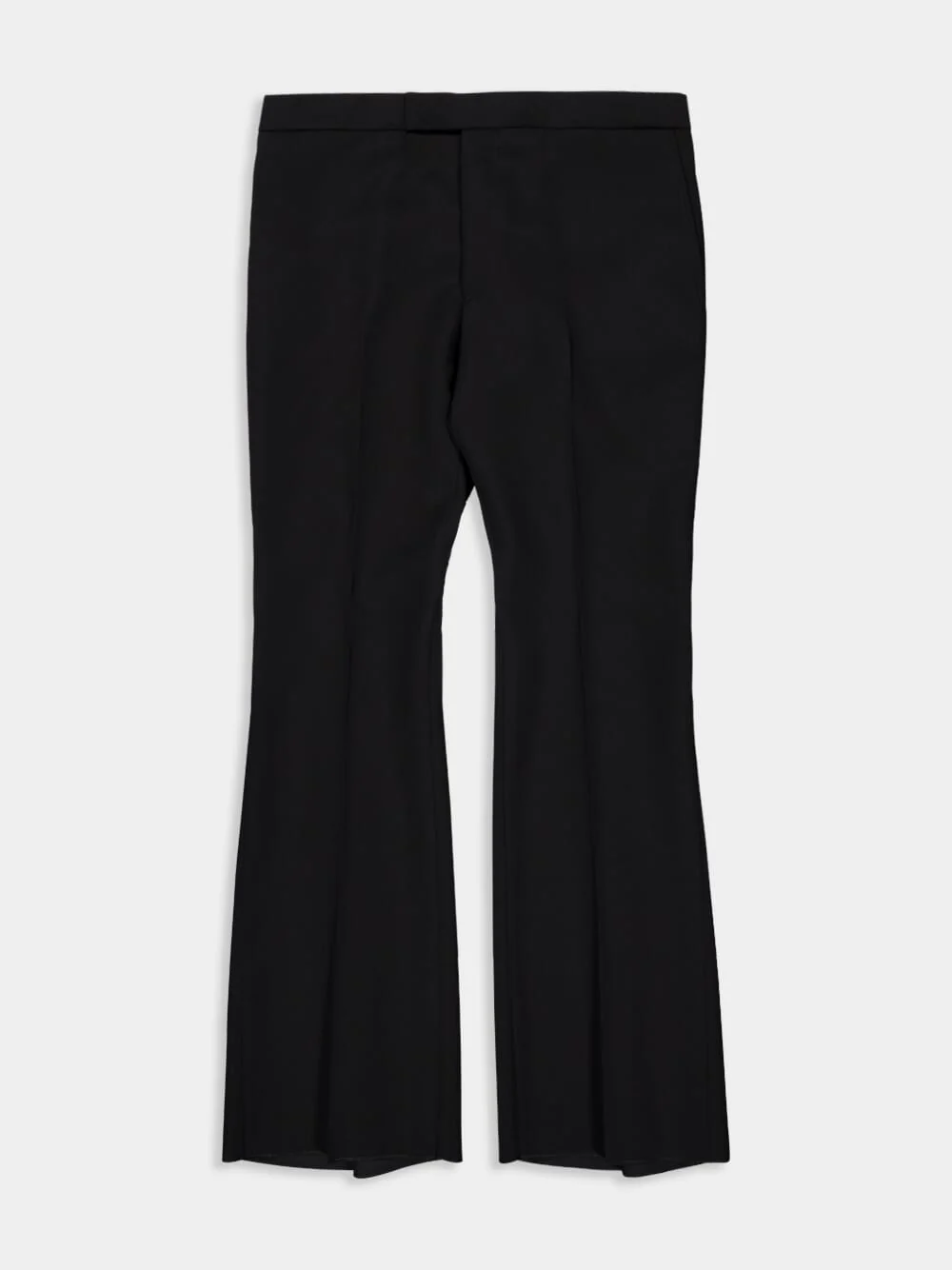 Black Tailored Barathea Trousers - Image 5