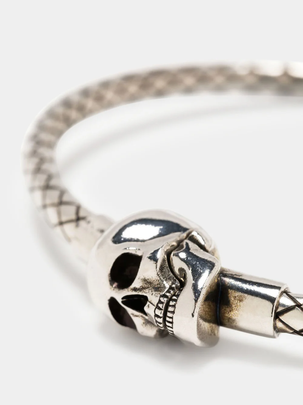 Skull Silver Bracelet - Image 3