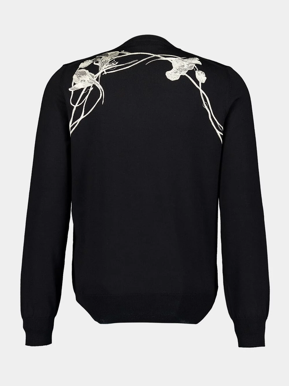 Black Floral Harness Jumper - Image 2