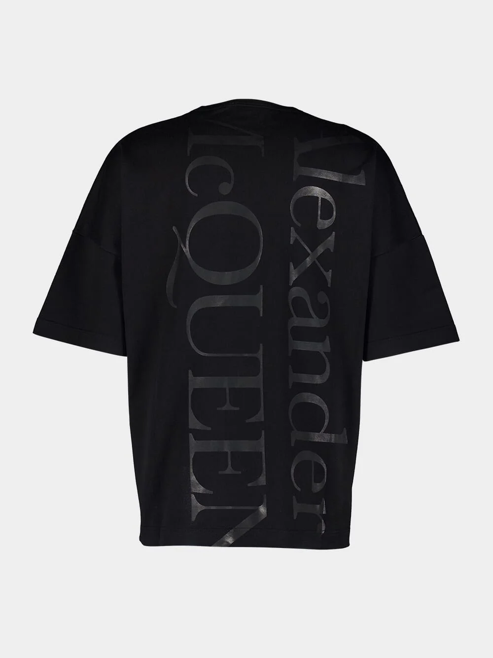 Exploded Logo Oversized Black T-Shirt - Image 2